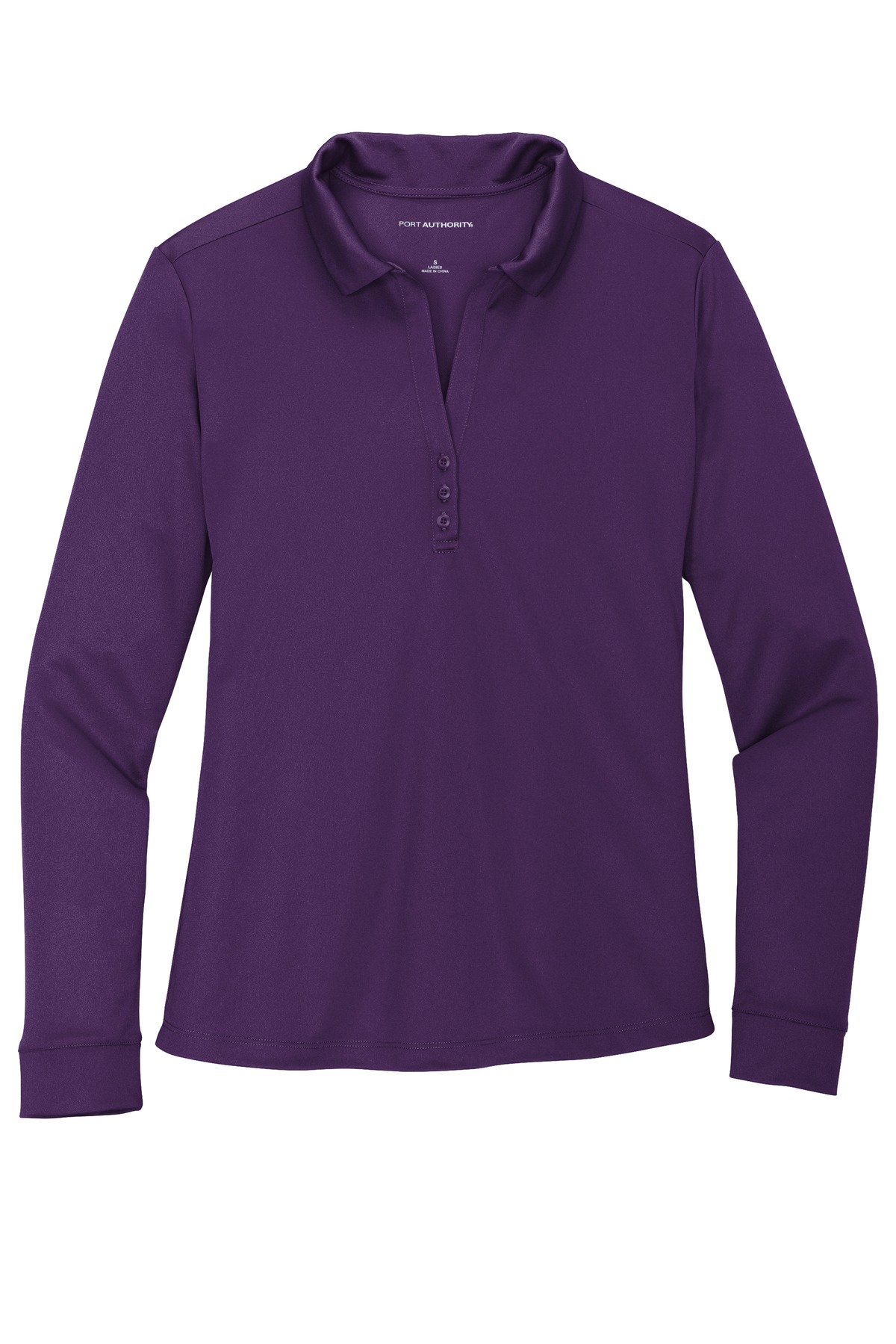 Ladies Silk Touch   Performance Long Sleeve Polo - L540LS