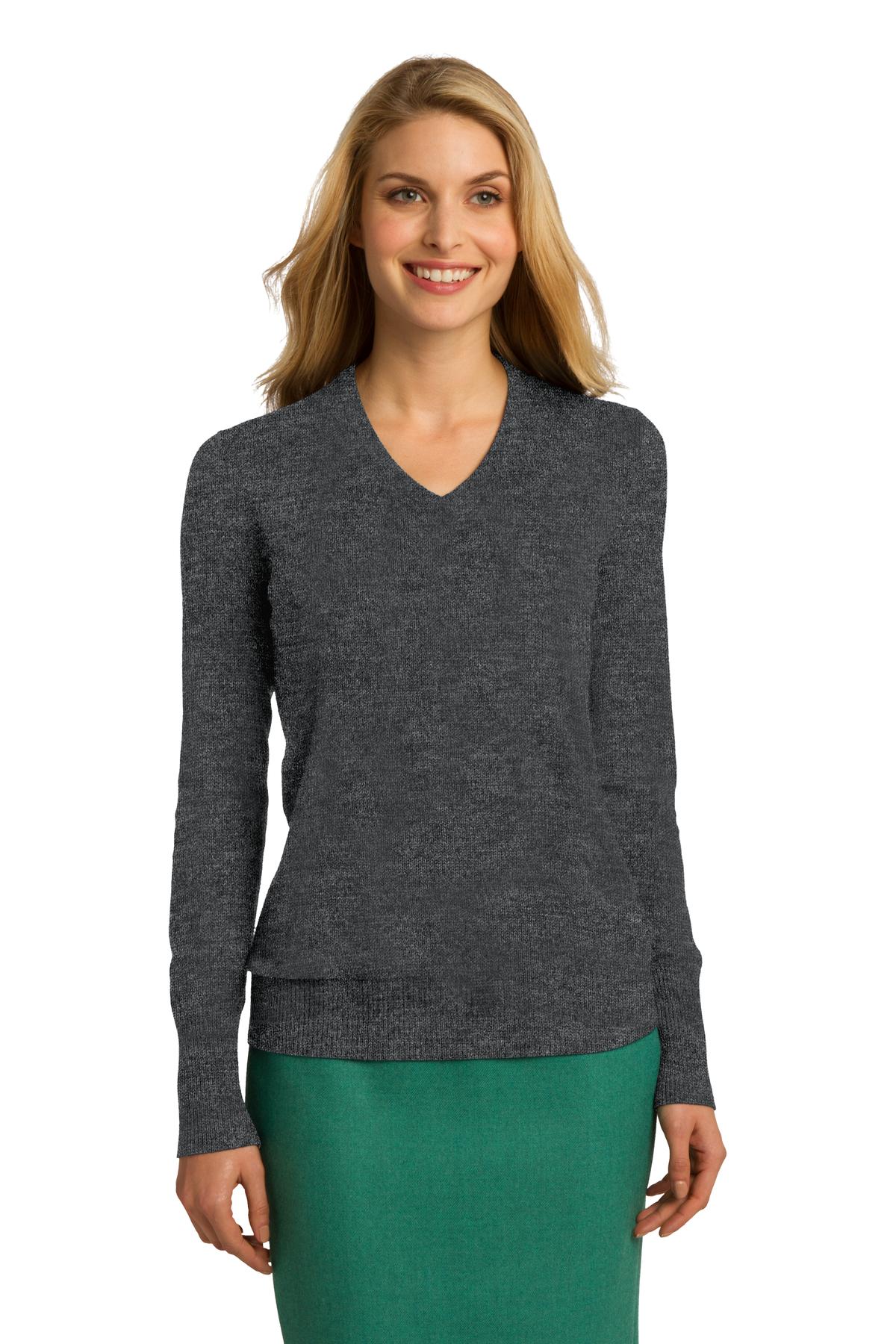 LSW285 - Ladies V-Neck Sweater