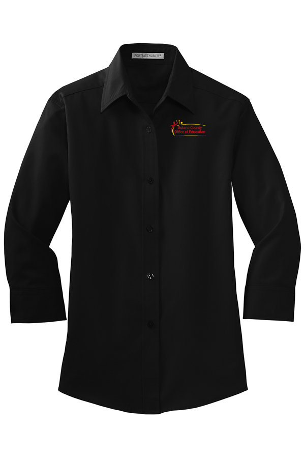 PORT 3/4 SLEEVE EASY CARE SHIRT