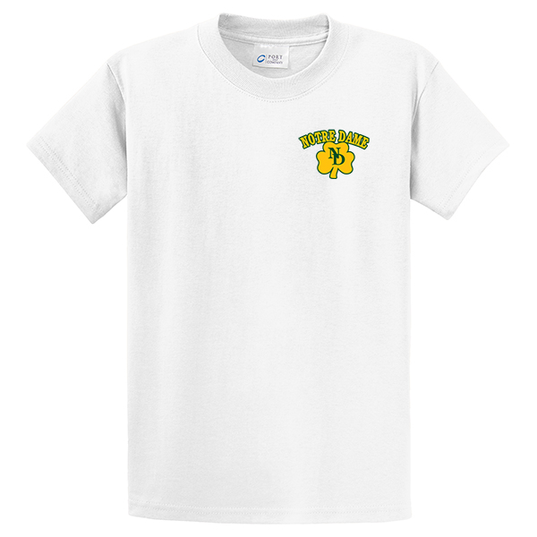 white school pe t shirt