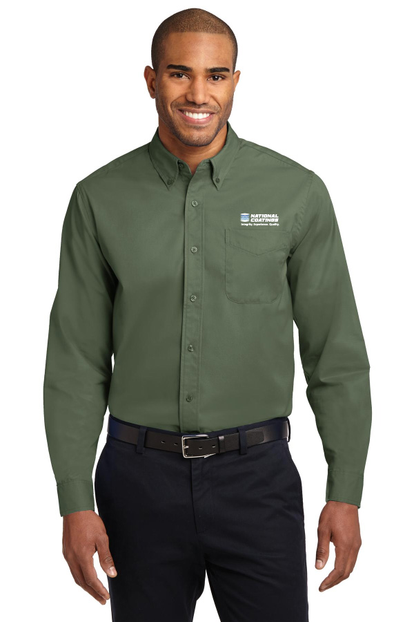 Mens Long Sleeve Easy Care Shirt S608