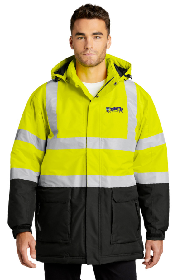 Mens Heavyweight Safety Parka J799S