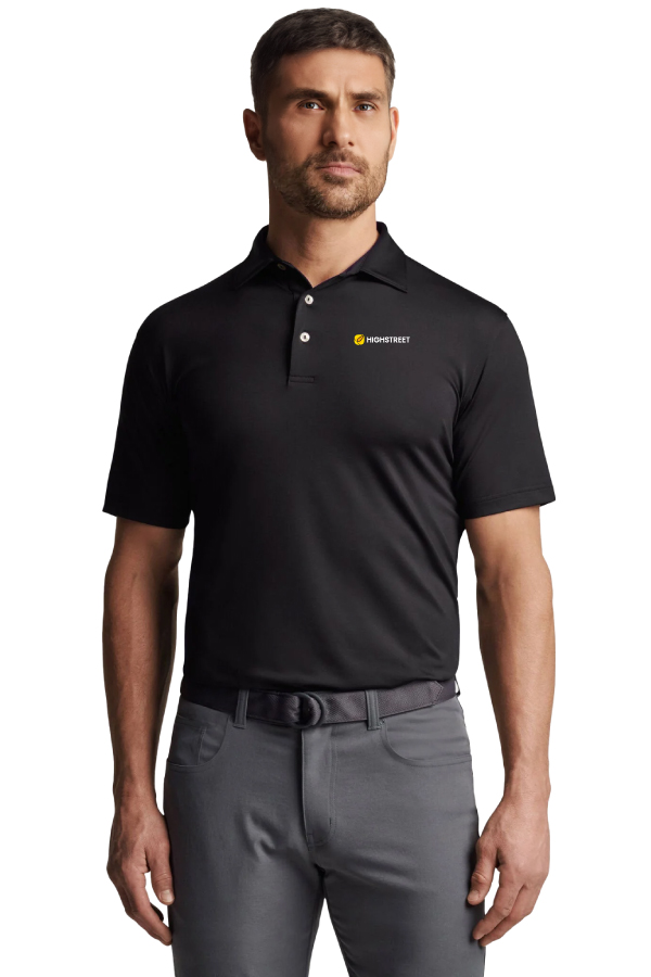 Peter Millar Mens Solid Polo ME0EK01S