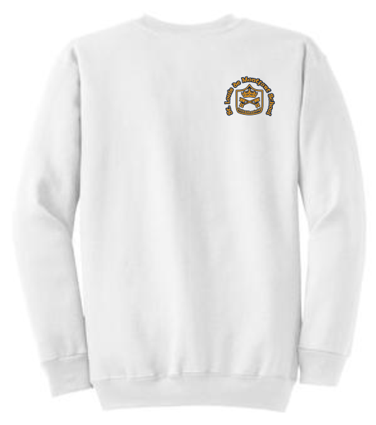 School Crew Neck Sweatshirt