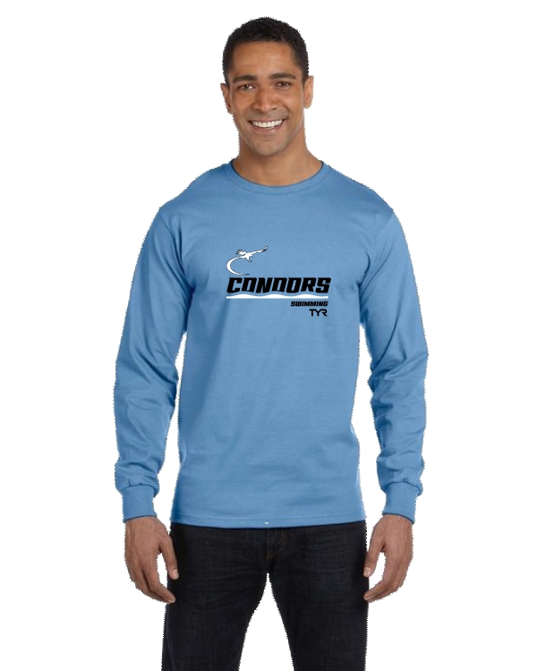 Long-Sleeve T-Shirt Blue