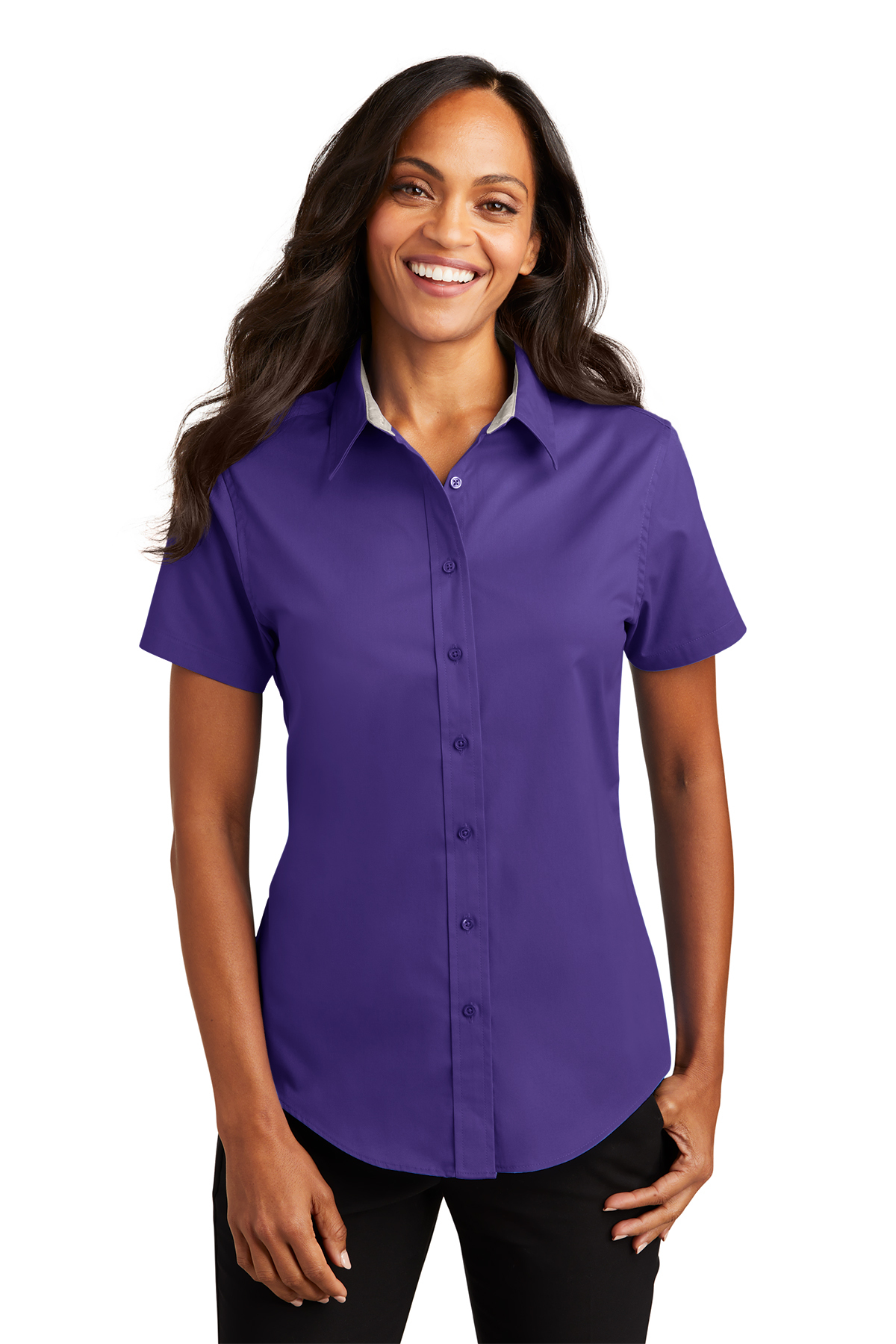 Ladies Short Sleeve Easy Care Shirt