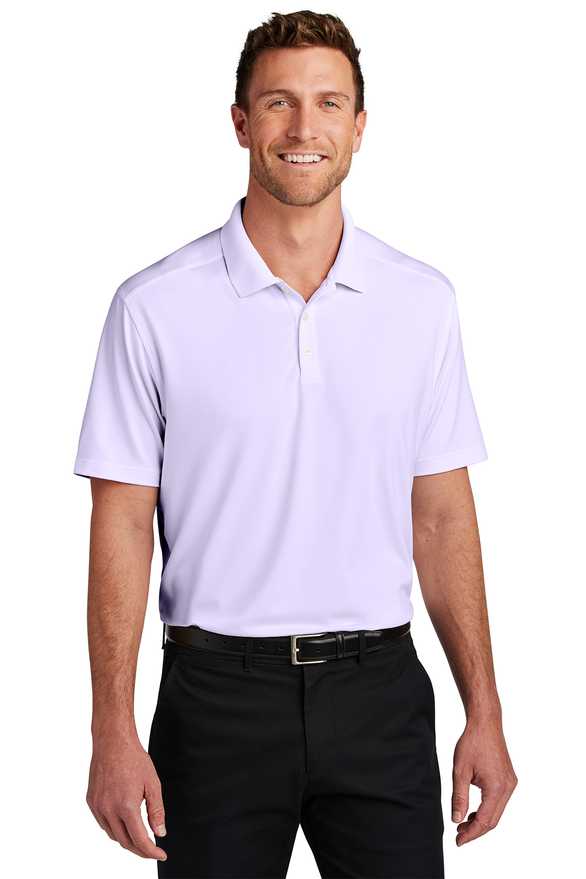 Stretch Flat Knit Polo