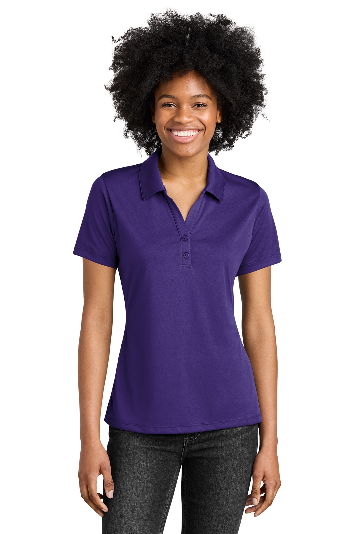 Ladies PosiCharge Wicking Polo