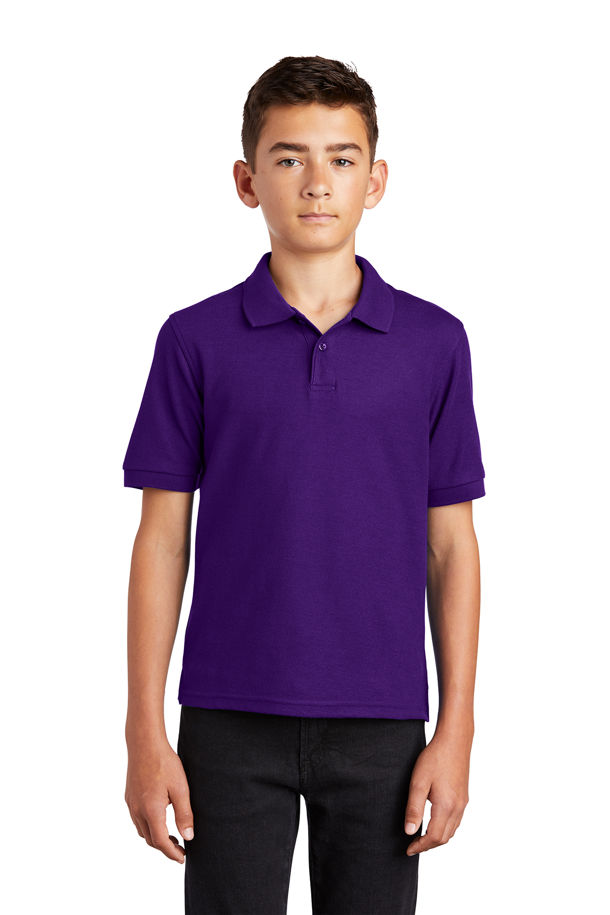 Youth Silk Touch Polo