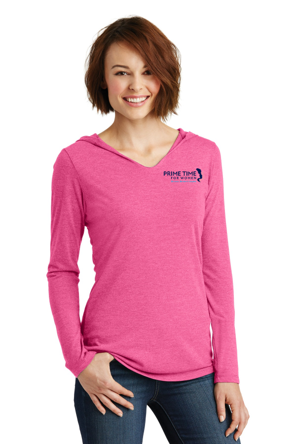 Ladies Perfect Tri Long Sleeve Hoodie