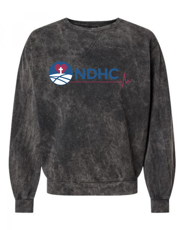 Premium Fleece Mineral Wash Crewneck Sweatshirt