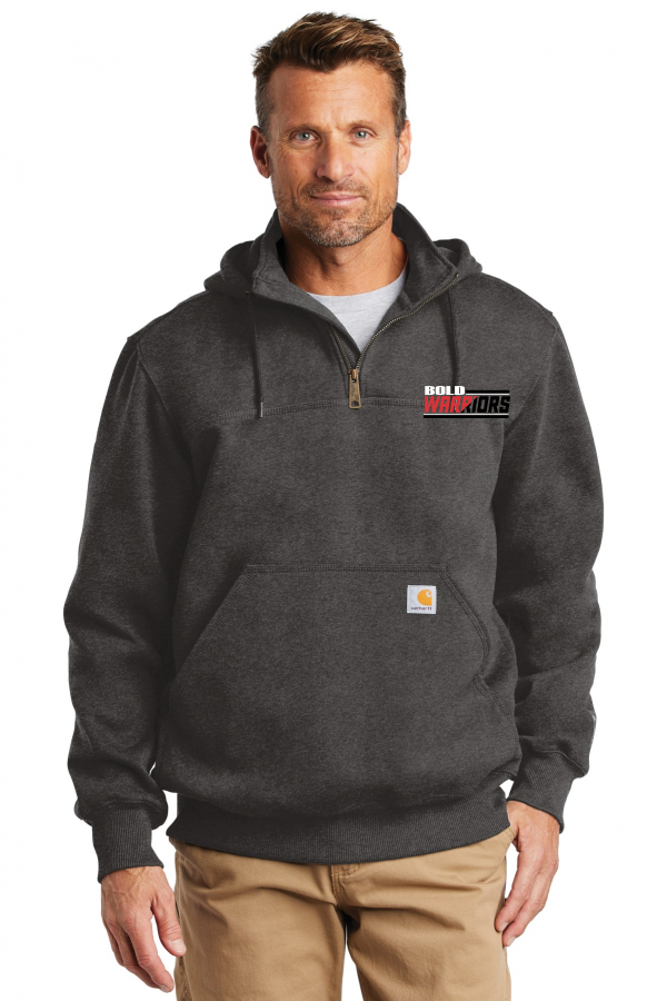 Rain Defender  Paxton Heavyweight Hooded Zip Mock Sweatshirt