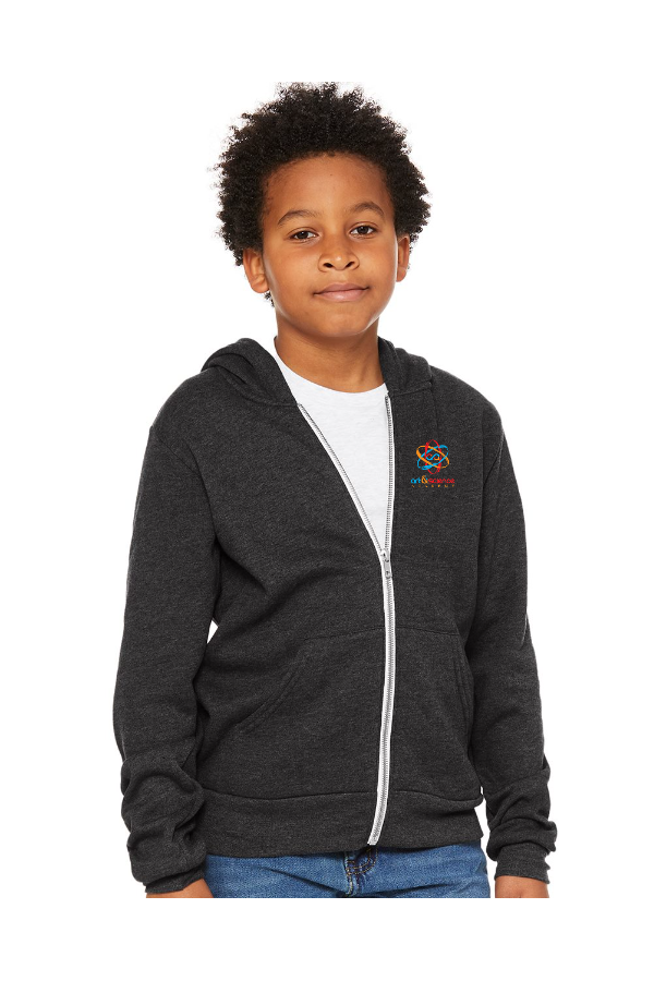 Youth Sponge Fleece Full Zip Hoodie