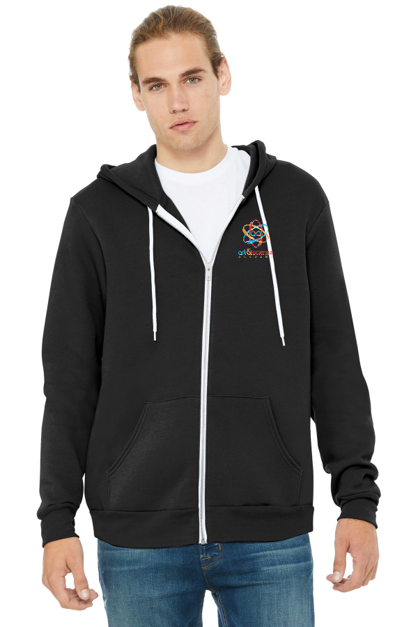 Unisex Sponge Fleece Full-Zip Hoodie