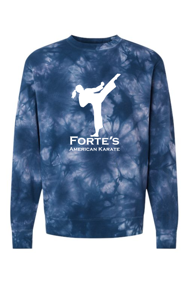 Unisex Midweight Tie Dyed Sweatshirt