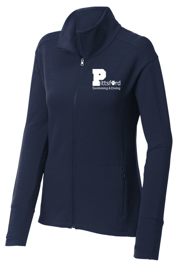 Ladies Sport-Wick Flex Fleece Full-Zip LST560