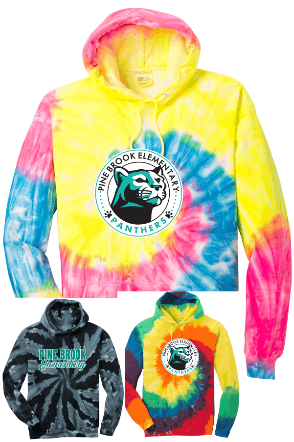 Port & Company Tie-Dye Pullover Hooded Sweatshirt PC146