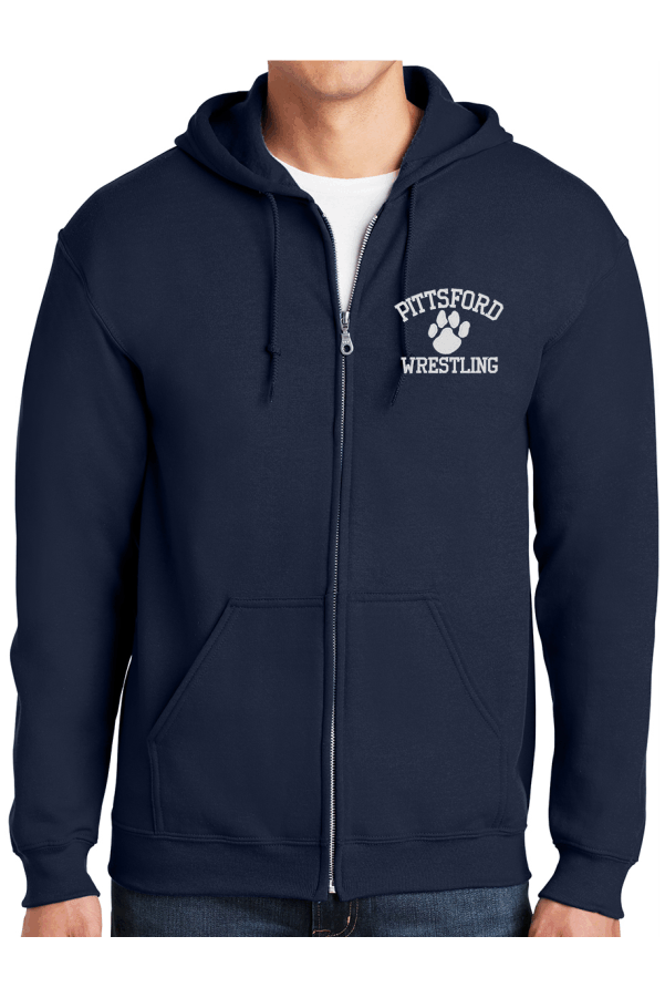 Adult Heavy Blend Full-Zip Hooded Sweatshirt 18600