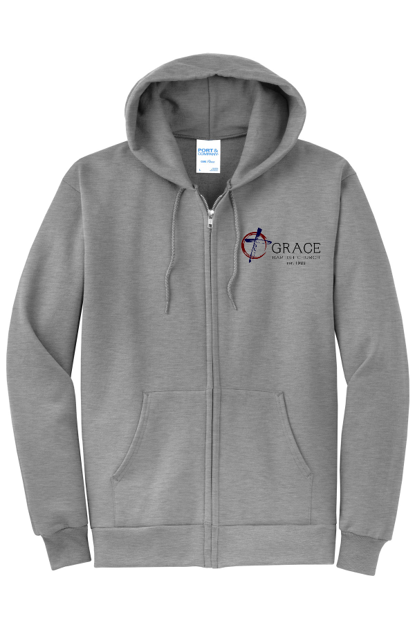 Core Fleece Full-Zip Hooded Sweatshirt