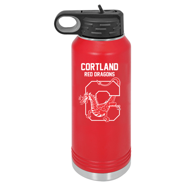 Drinkware - LWB203 - 32 oz. Red Polar Camel Water Bottle