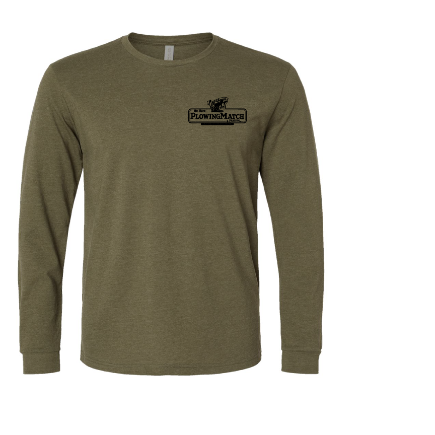 Basic Plowing Match Logo Long Sleeve Tee