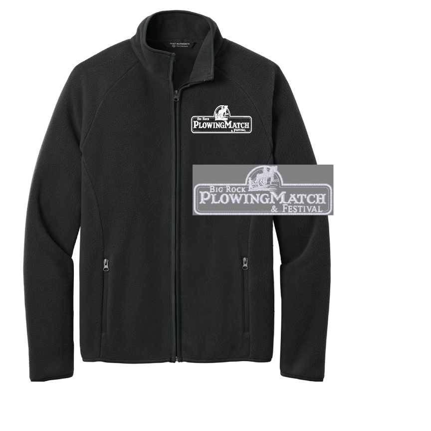 Basic Fleece Jacket with embroidered logo