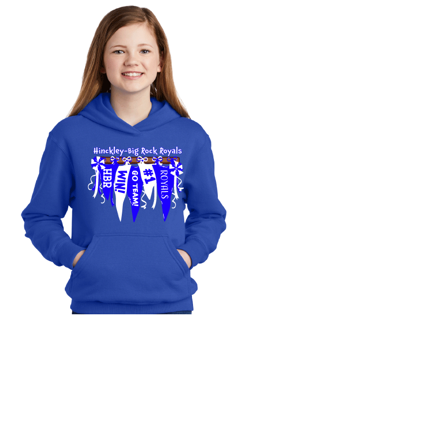 Go ROYALS blue hoodie.