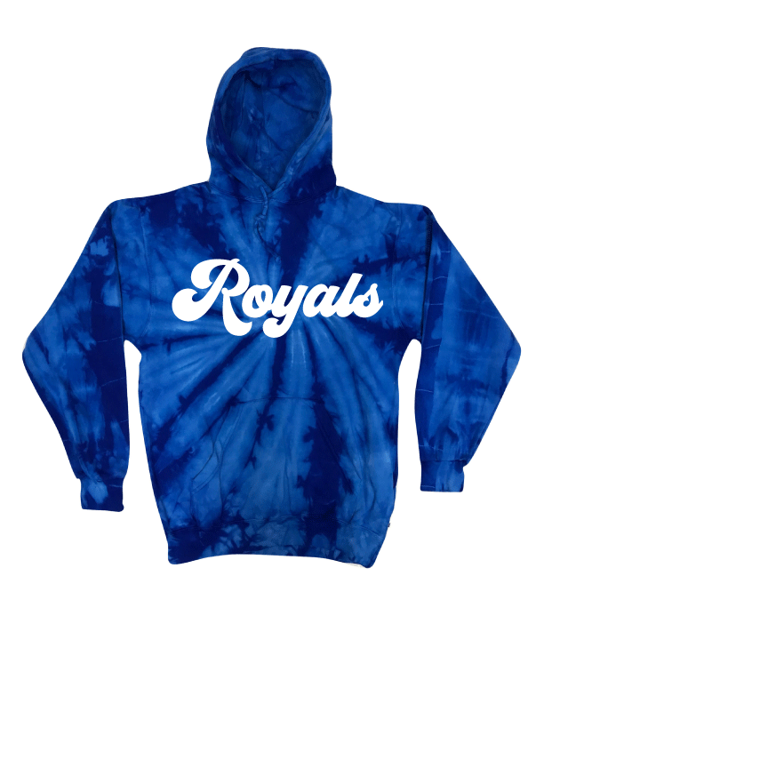 Puff Royals on Blue