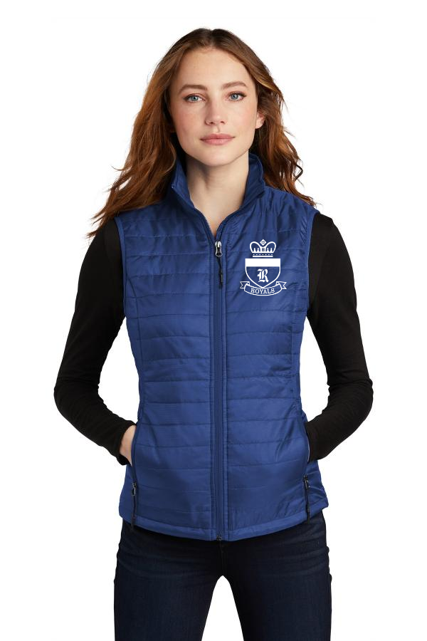 Ladies Packable Puffy Vest