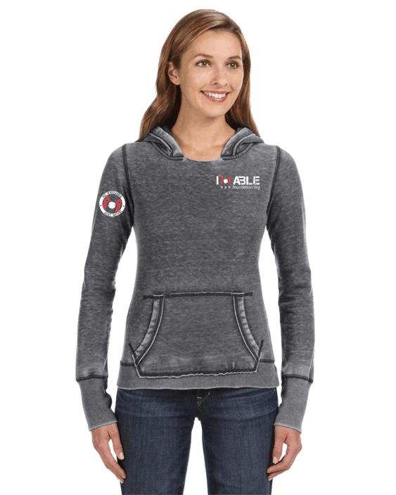 Ladies Zen Pullover Fleece Hooded Sweatshirt