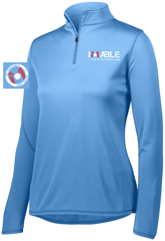 Ladies Attain Wicking 1/4 Zip Pullover