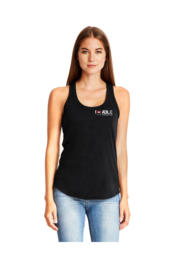 Ladies Gathered Racerback Tank