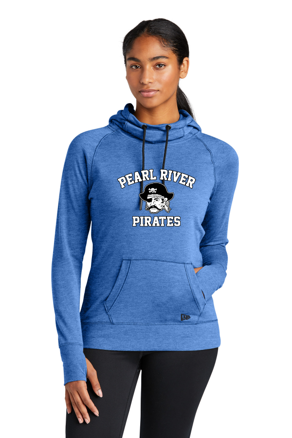 Ladies New Era Tri-Blend Fleece Pullover Hoodie