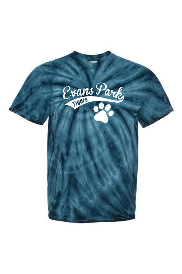 ADULT Cyclone Pinwheel Tie Dyed T Shirt