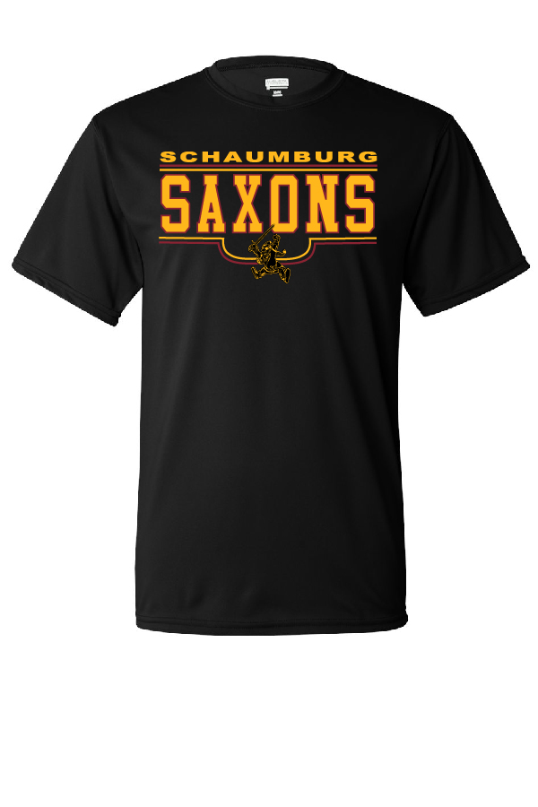 SHS 22.1b ADULT Black Dri-Fit T-shirt