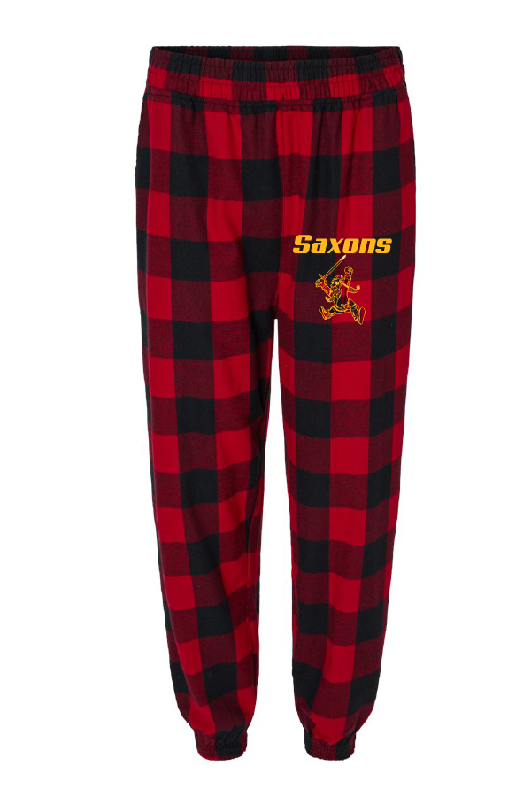 NEW SHS 23.6 Black-Red jogger plaid pants