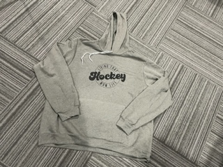 "Livin' that Hockey Mom Life" Bella Canvas Unisex Sponge Fleece Hoodie