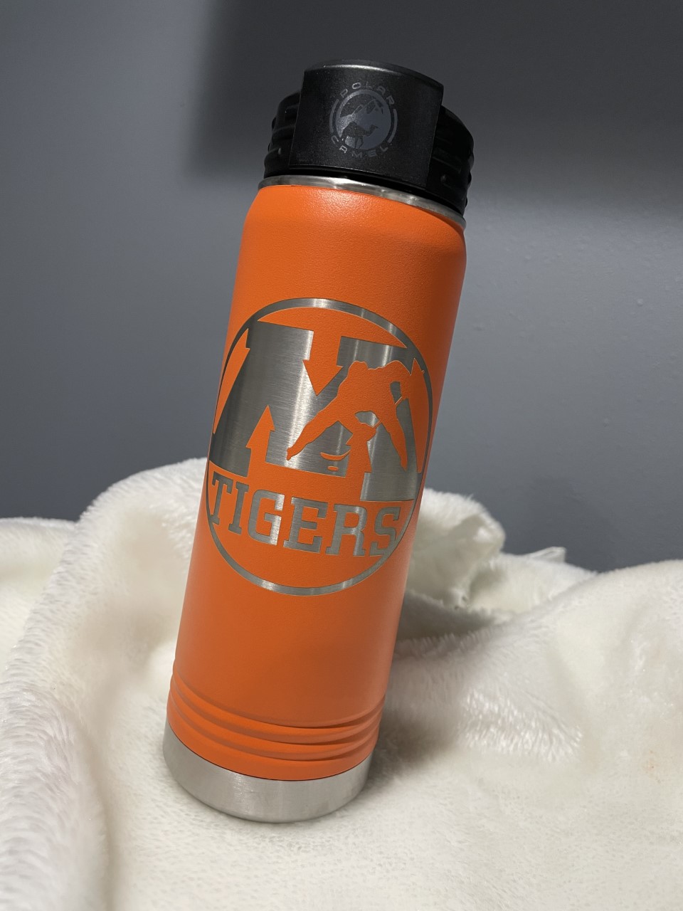 "Marshall Tigers" Hockey 20 oz. PC Coated Water Bottle