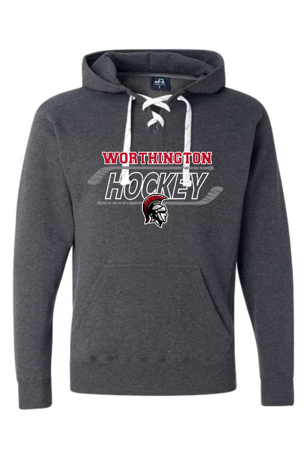 WGTN HOCKEY Sport Lace Hooded Sweatshirt