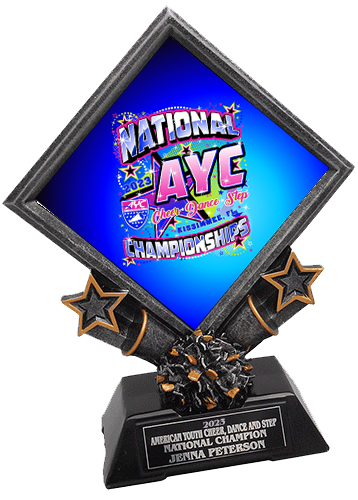 AYC Nationals Diamond Cheer Trophy