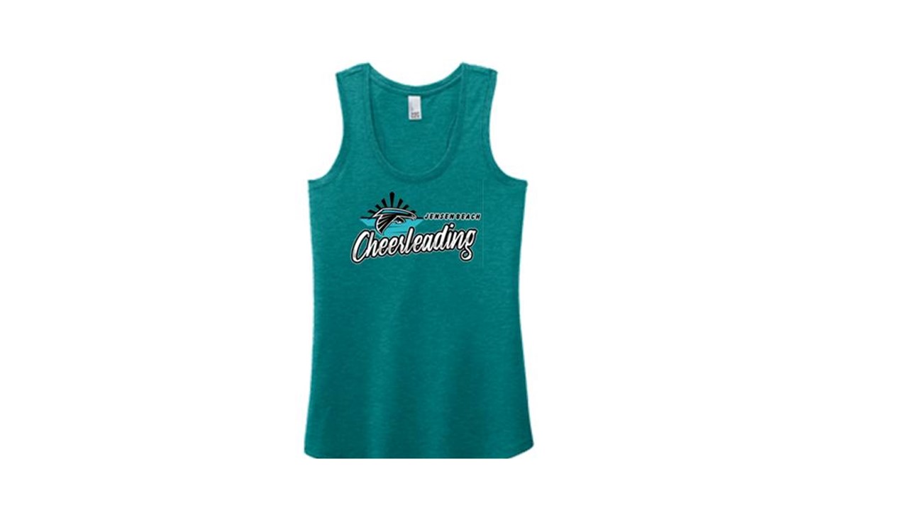 Teal Triblend Tank