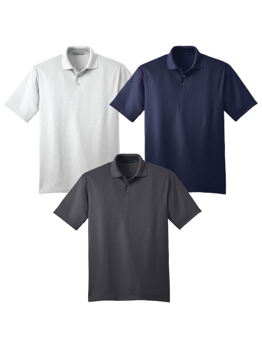 Men's Performance Fine Jacquard Polo