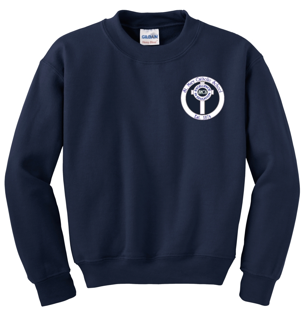 Adult Fleece Crew Neck Sweatshirt