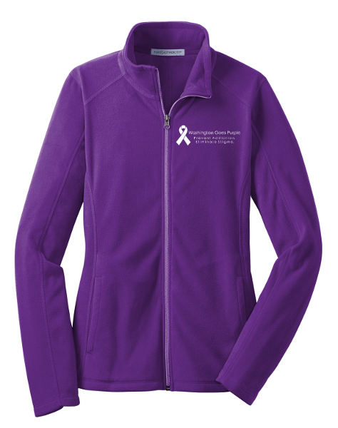 LADIES MICROFLEECE FULL ZIP JACKET