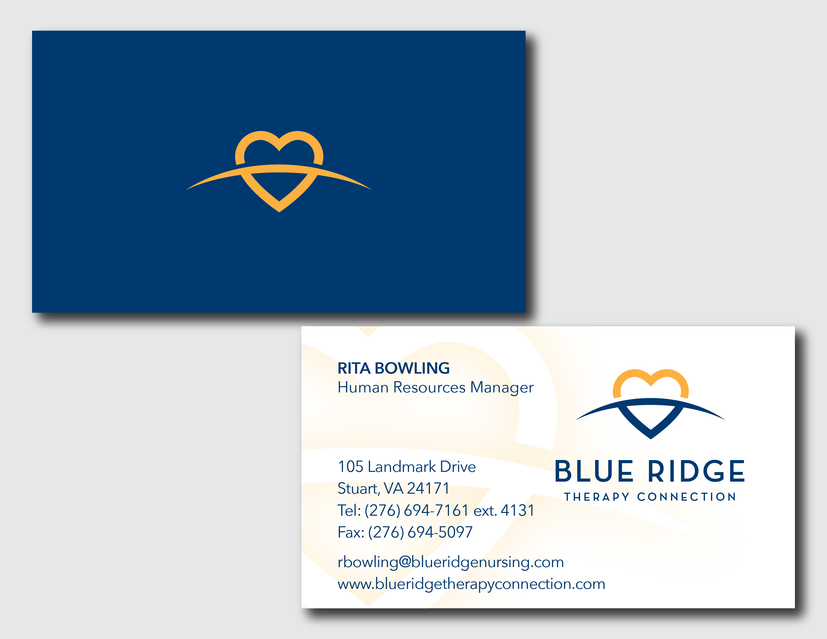 Blue Ridge Therapy Connection Business Cards