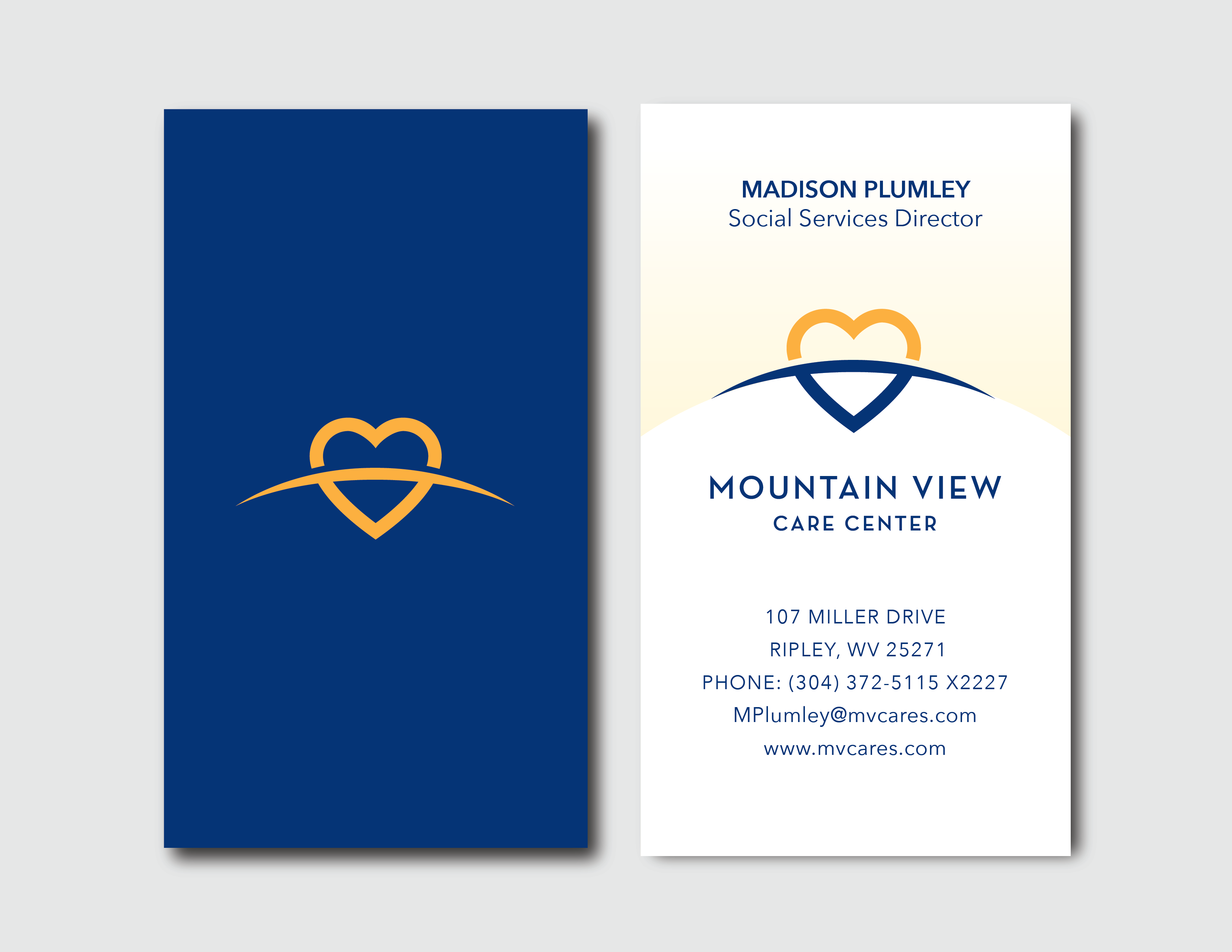 Mountain View Business Cards