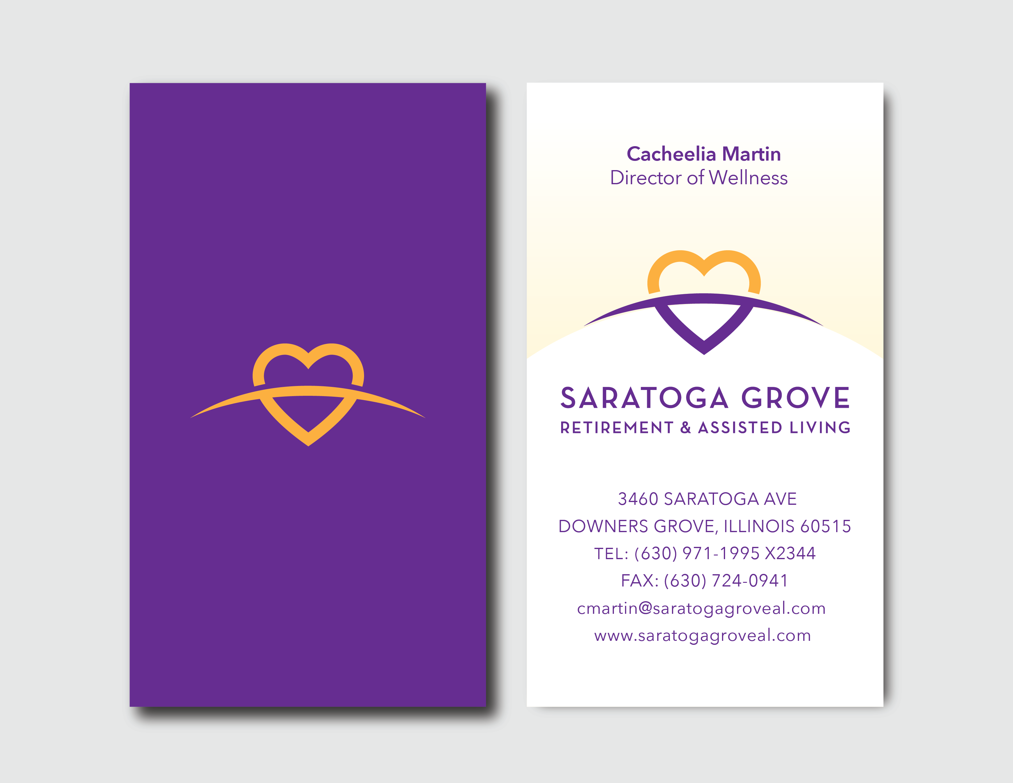 Saratoga Grove Business Cards