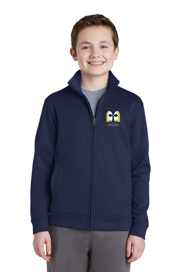 Youth Gym Full Zip Jacket for All Grades