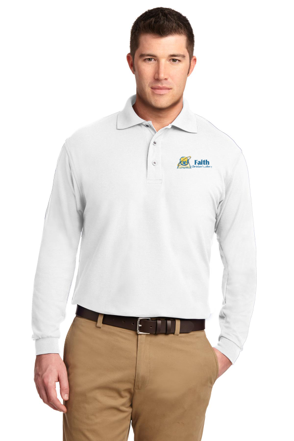 *Uniform Approved* ADULT Long Sleeve Polo