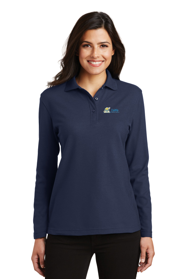 *Uniform Approved* LADIES Long Sleeve Polo